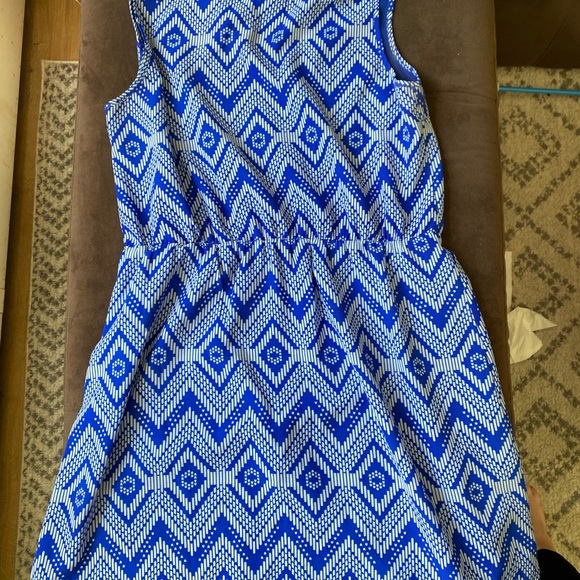 Market & Spruce Moni Dress XL Cobalt Blue - Picture 3 of 3